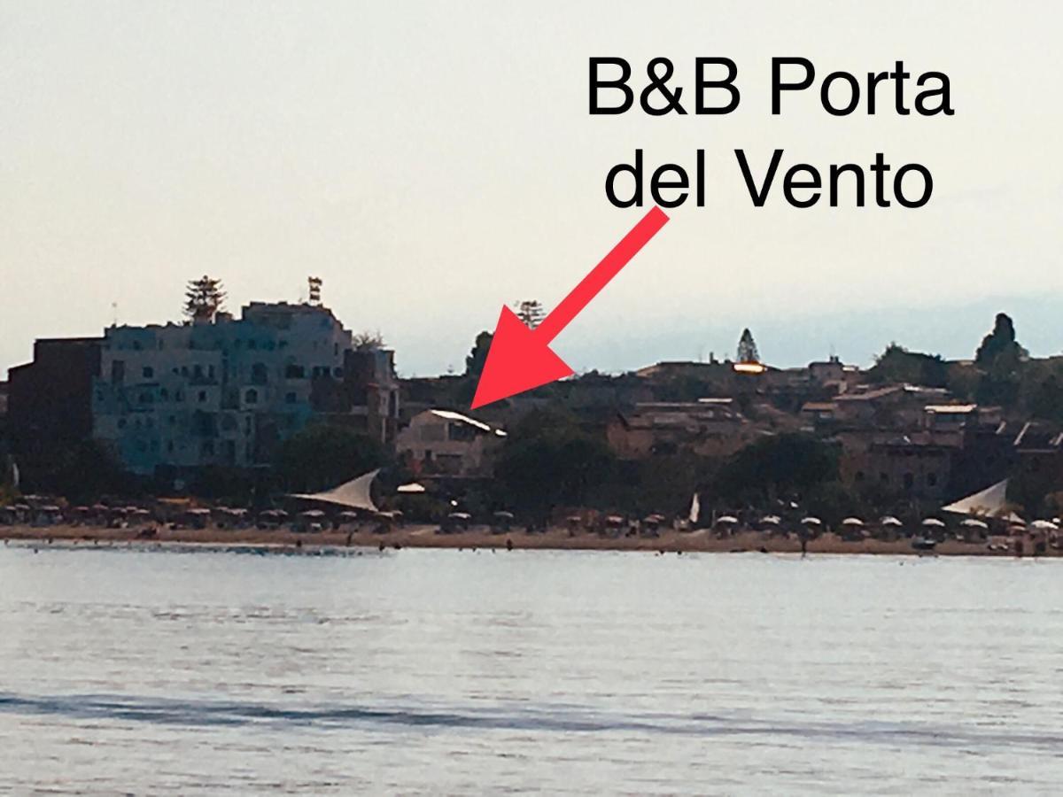 לינה וארוחת בוקר גיארדיני נאקסוס Porta Del Vento מראה חיצוני תמונה